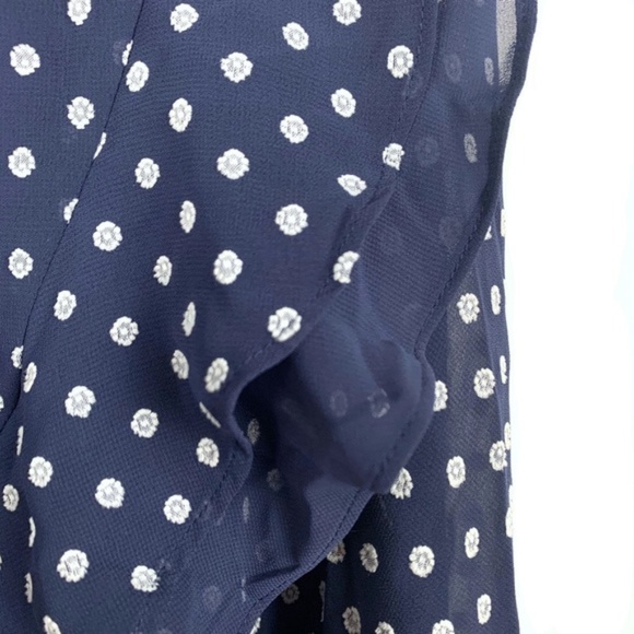 Maison Jules women's navy blue and white sleeveless dress XS - Picture 7 of 8